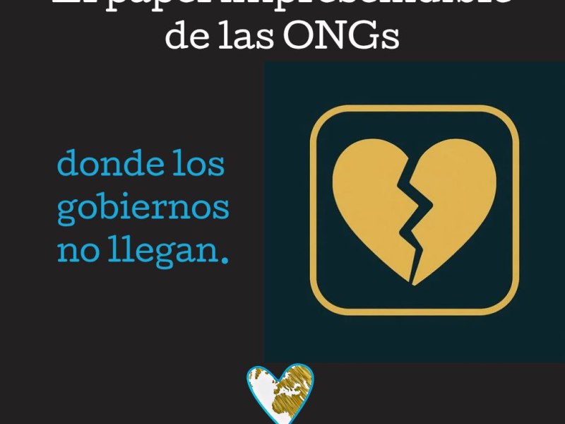 El papel imprescindible de las ONGs: donde los gobiernos no&nbsp;llegan.